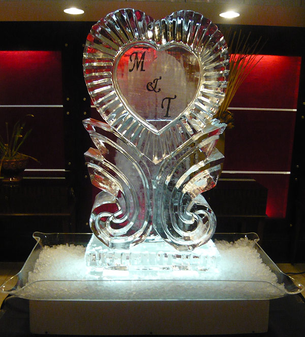 Heart on Pedestal with Insert