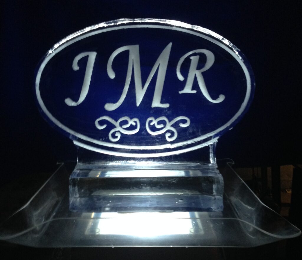 Monogram in Oval
